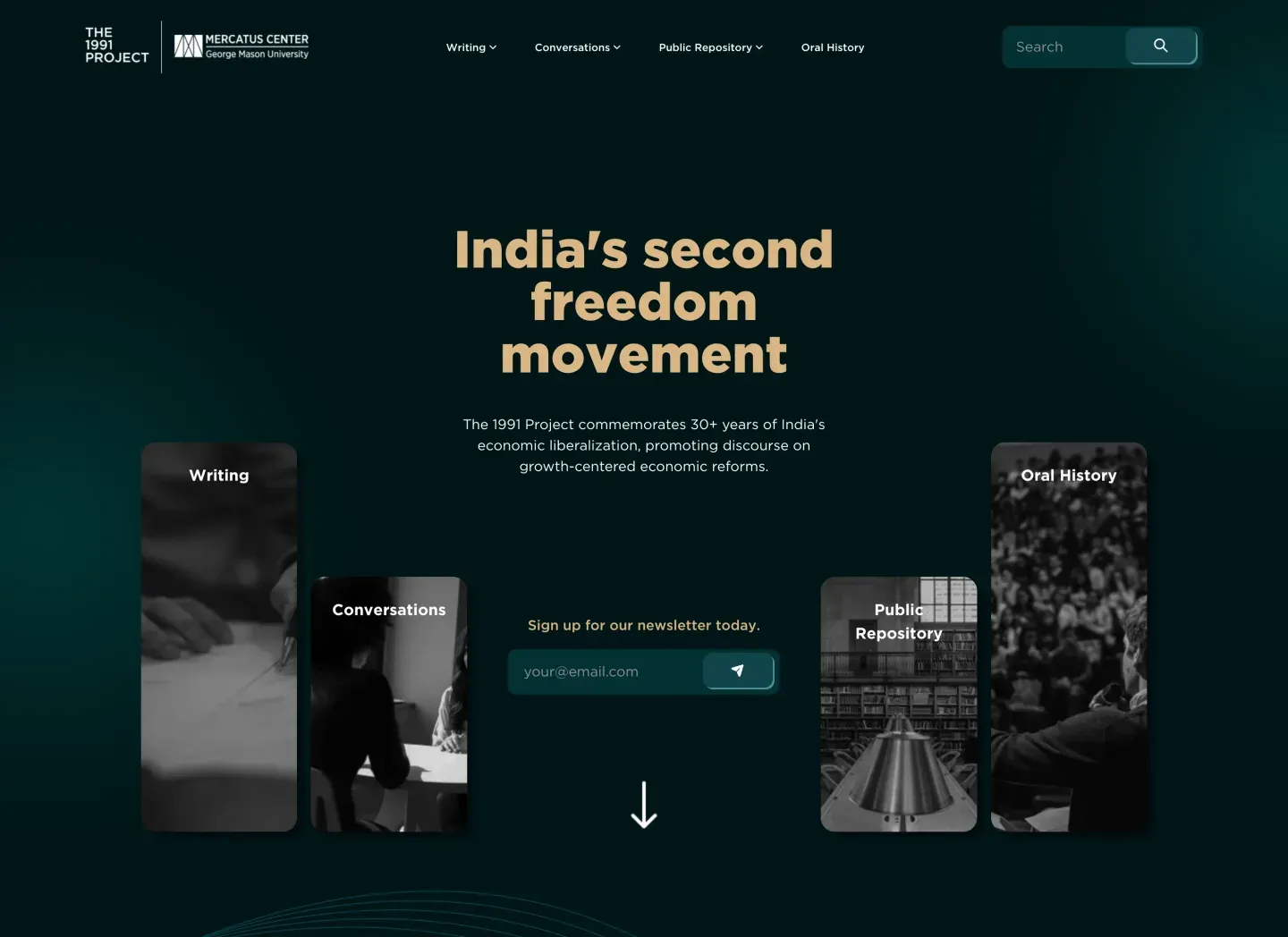 The 1991 Project homepage