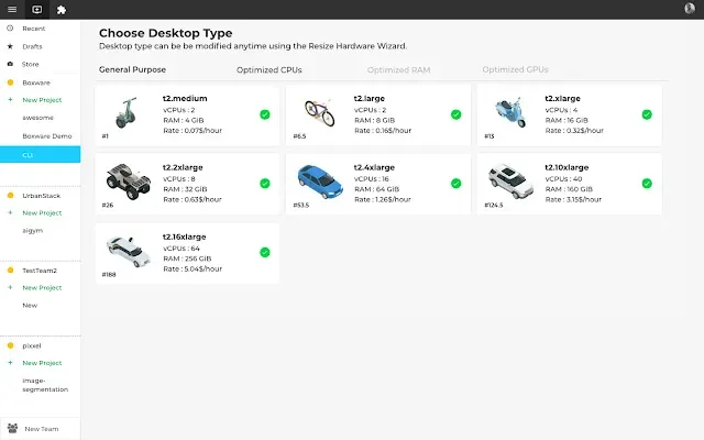 Boxware Interface