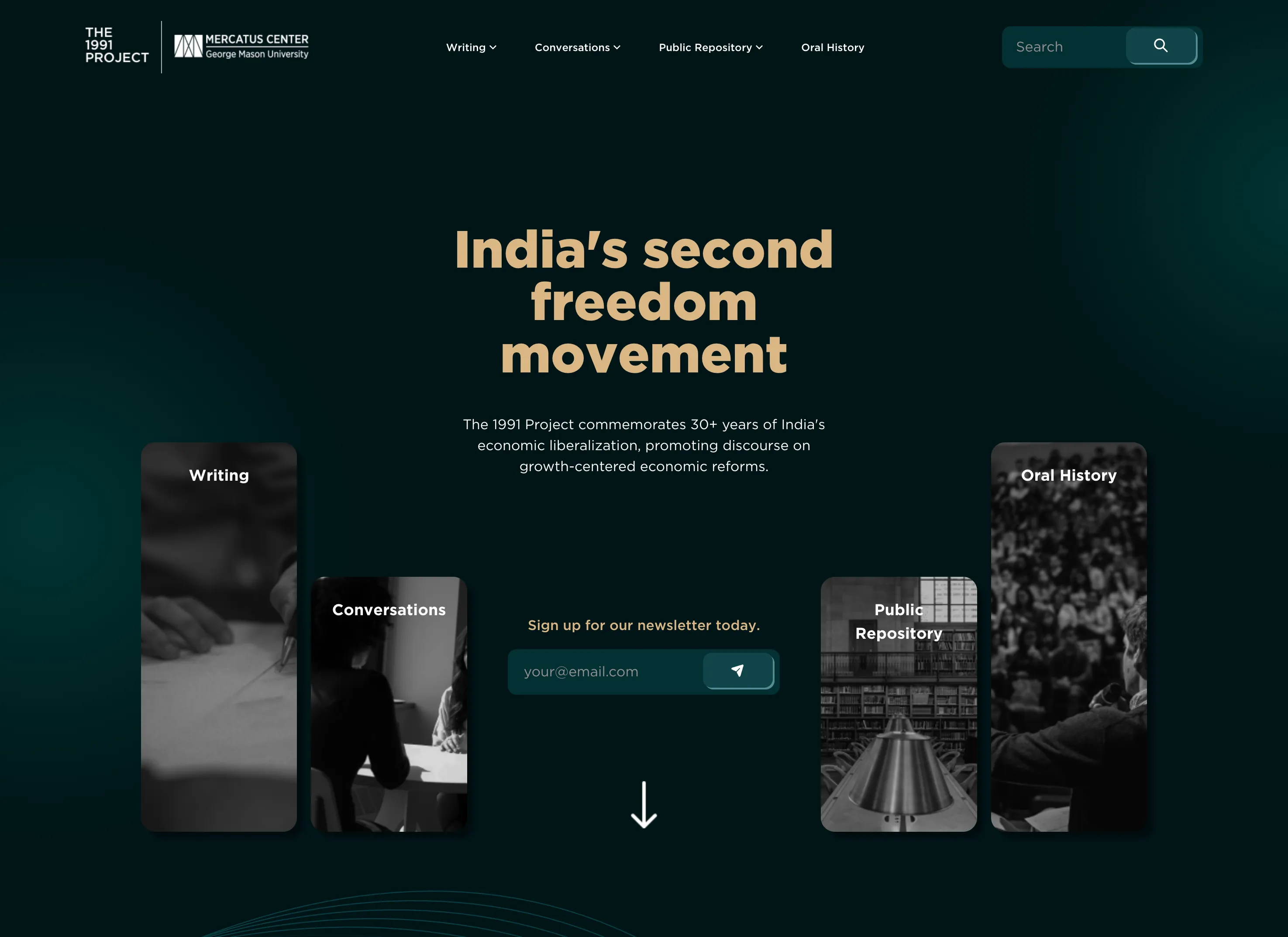 The 1991 Project homepage